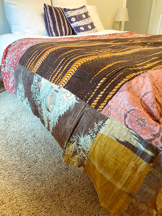 KANTHA THROW